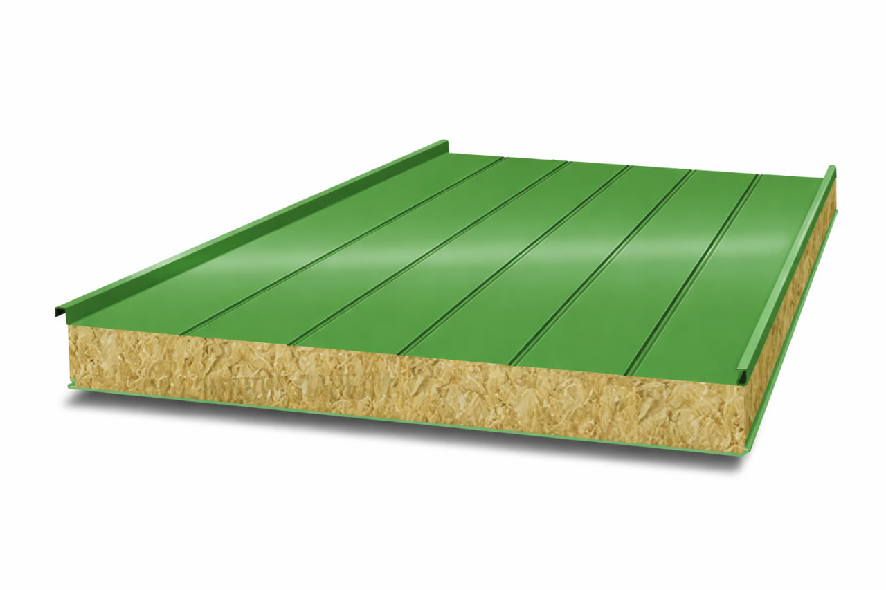 Сэндвич-панели ширина 1150 мм, полиэстер